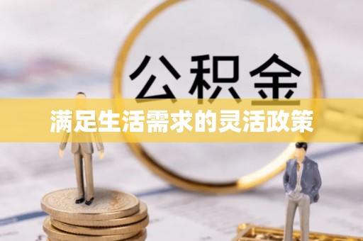 大厂满足生活需求的灵活政策