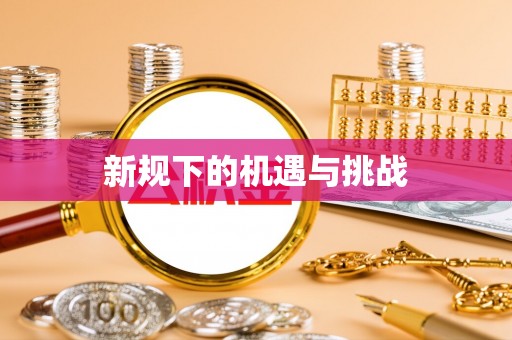 大厂新规下的机遇与挑战