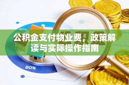 大厂公积金支付物业费，政策解读与实际操作指南