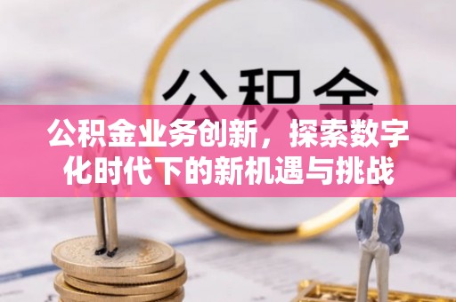 大厂公积金业务创新，探索数字化时代下的新机遇与挑战