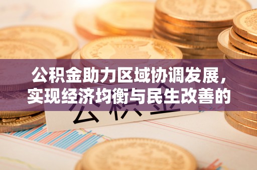 大厂公积金助力区域协调发展，实现经济均衡与民生改善的新路径