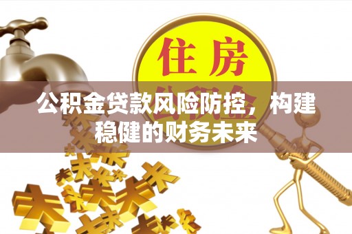 大厂公积金贷款风险防控，构建稳健的财务未来