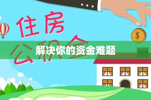 大厂解决你的资金难题