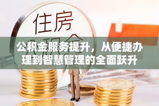 大厂公积金服务提升，从便捷办理到智慧管理的全面跃升