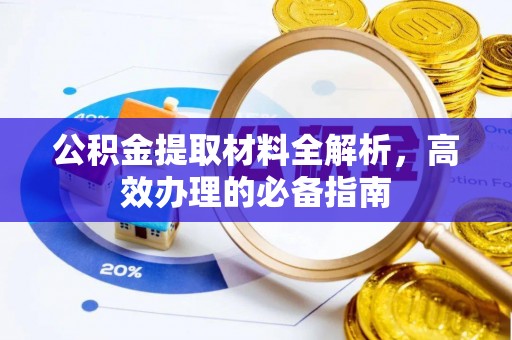 大厂公积金提取材料全解析，高效办理的必备指南