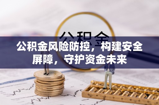 大厂公积金风险防控，构建安全屏障，守护资金未来