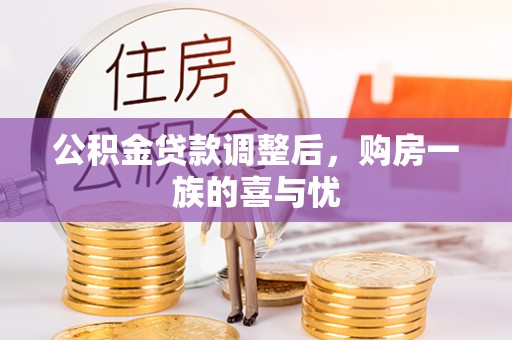大厂公积金贷款调整后，购房一族的喜与忧