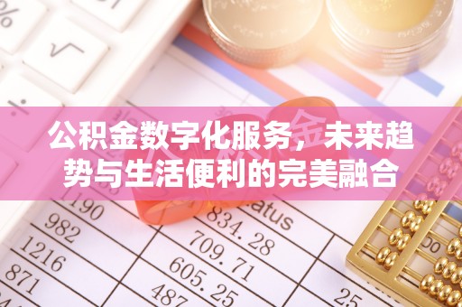 大厂公积金数字化服务，未来趋势与生活便利的完美融合