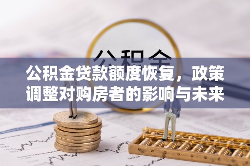 大厂公积金贷款额度恢复，政策调整对购房者的影响与未来展望