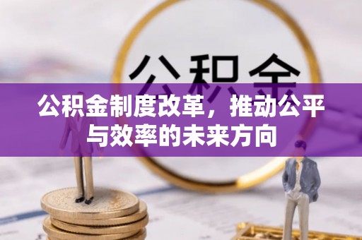 大厂公积金制度改革，推动公平与效率的未来方向