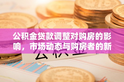 大厂公积金贷款调整对购房的影响，市场动态与购房者的新选择