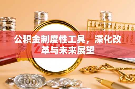 大厂公积金制度性工具，深化改革与未来展望