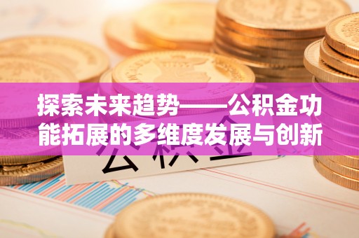 大厂探索未来趋势——公积金功能拓展的多维度发展与创新