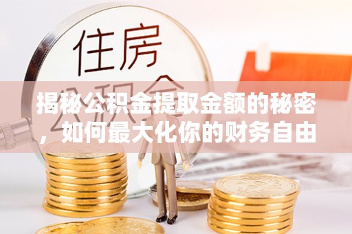 大厂揭秘公积金提取金额的秘密，如何最大化你的财务自由