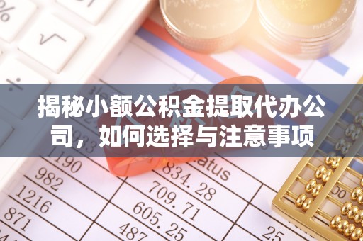大厂揭秘小额公积金提取代办公司，如何选择与注意事项