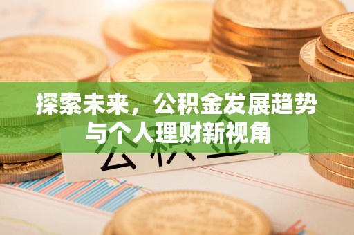 大厂探索未来，公积金发展趋势与个人理财新视角