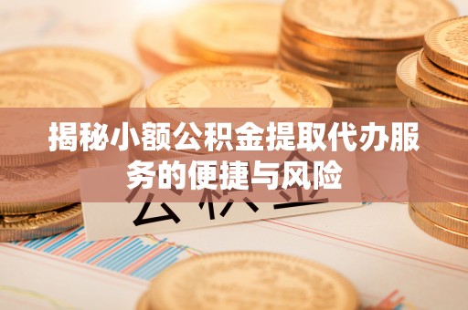 大厂揭秘小额公积金提取代办服务的便捷与风险