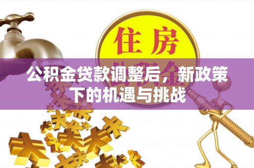 大厂公积金贷款调整后，新政策下的机遇与挑战