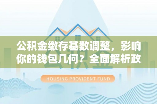 大厂公积金缴存基数调整，影响你的钱包几何？全面解析政策与实际收益
