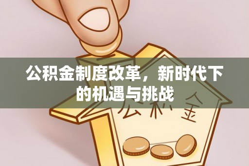 大厂公积金制度改革，新时代下的机遇与挑战