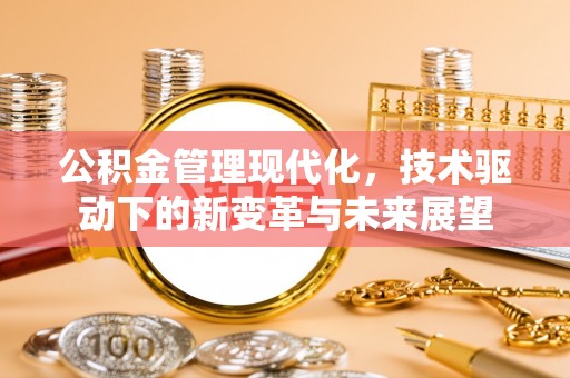 大厂公积金管理现代化，技术驱动下的新变革与未来展望
