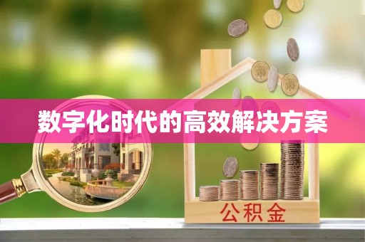 大厂数字化时代的高效解决方案