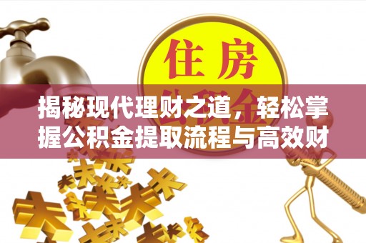 大厂揭秘现代理财之道，轻松掌握公积金提取流程与高效财务规划