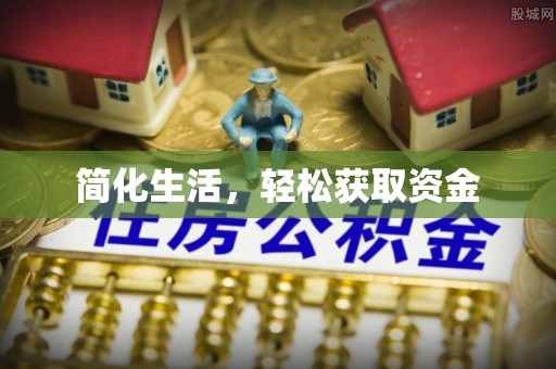 大厂简化生活，轻松获取资金