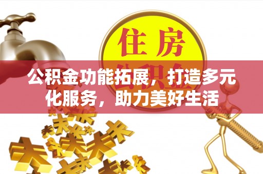 大厂公积金功能拓展，打造多元化服务，助力美好生活