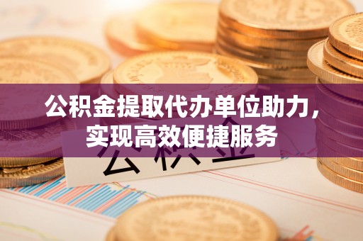 大厂公积金提取代办单位助力，实现高效便捷服务